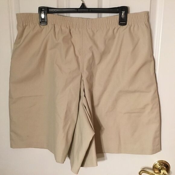 NWOT Francisca by Koret Brand Women’s Sz. 14P Kaki-Colored Cullottes - Picture 3 of 6